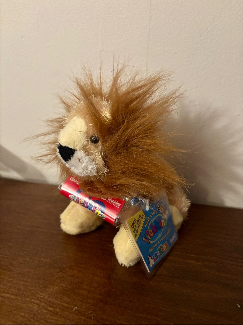 Webkinz Lil Kinz NWT Lion With Sealed Code